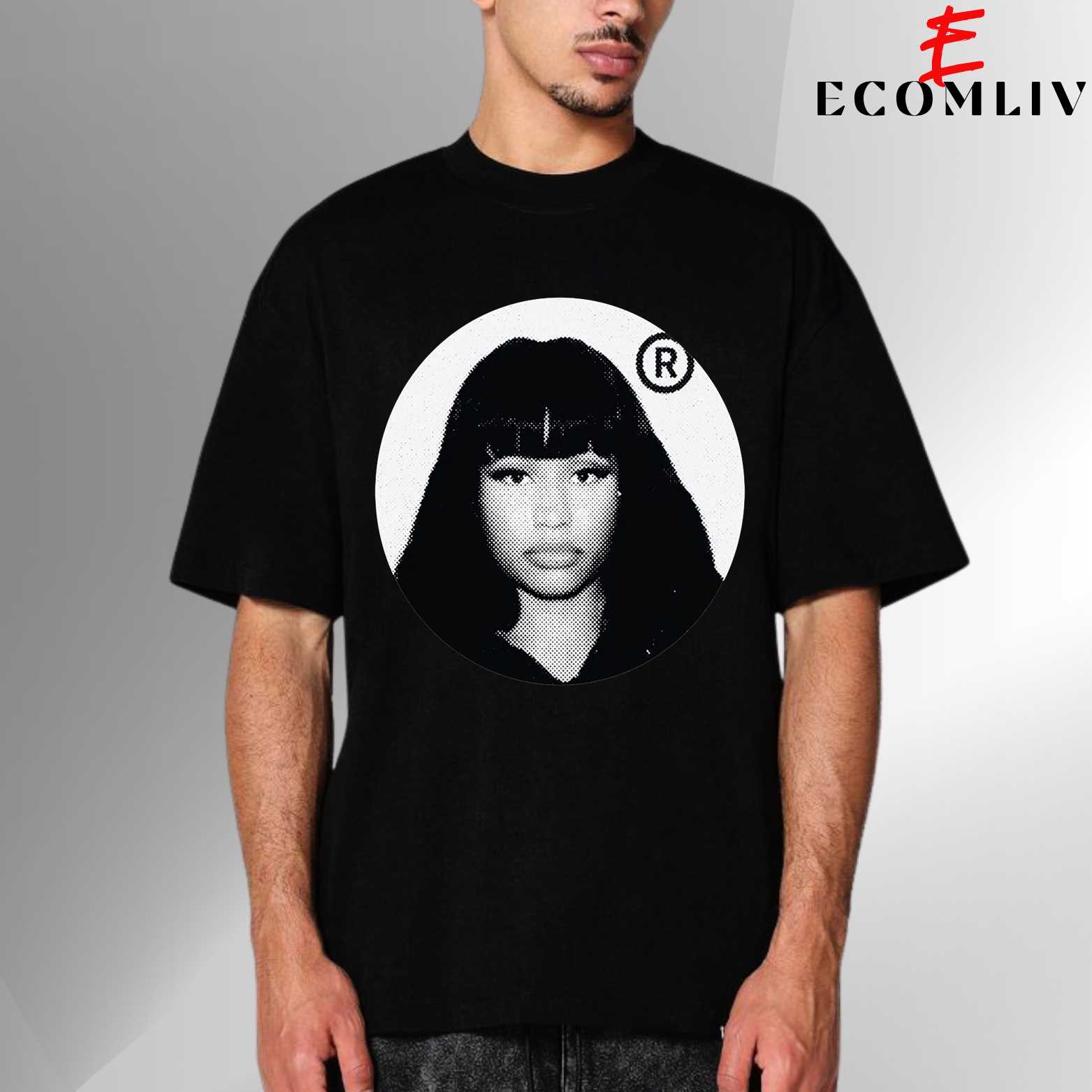 Nicki Minaj Graphic Tee, Hip Hop Rap Queen T-Shirt, Streetwear Unisex Shirt